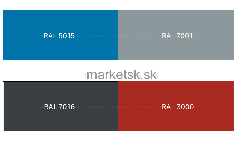Kovová dielenská skriňa UN059 - 192 x 78 x 58 cm